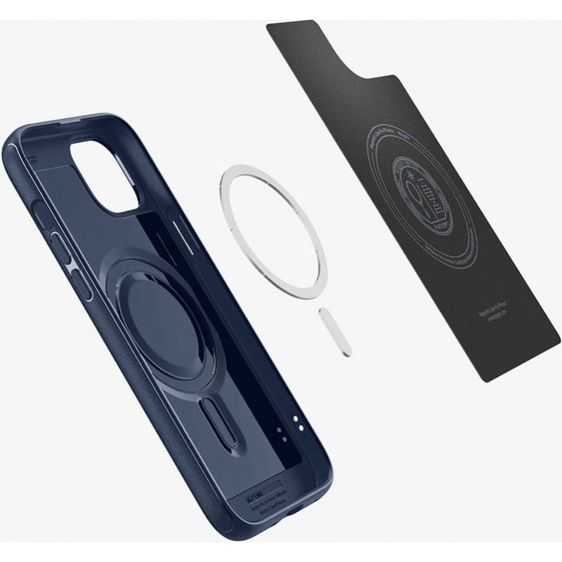 Чохол Spigen для Apple iPhone 15 Plus Mag Armor MagFit, Navy Blue