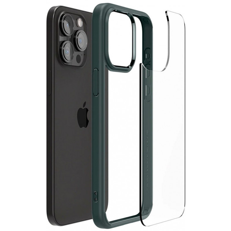 Чохол Spigen для Apple iPhone 15 Pro Max Ultra Hybrid, Abyss Green