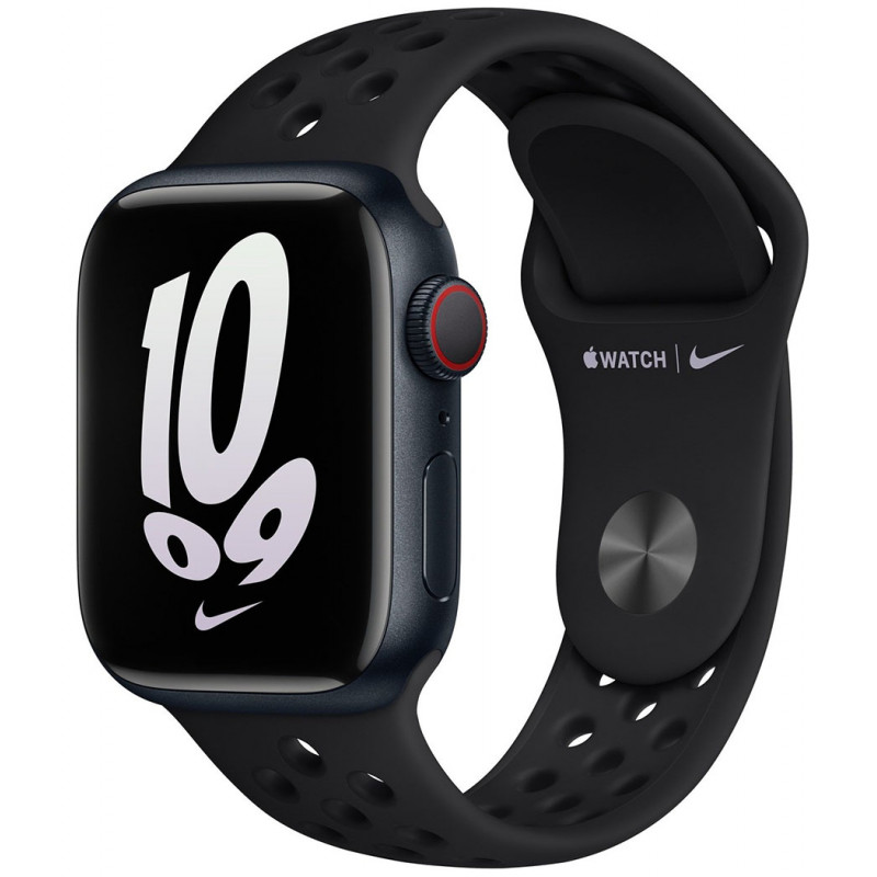 Ремінець Apple Watch 41mm Black/Black Nike Sport Band